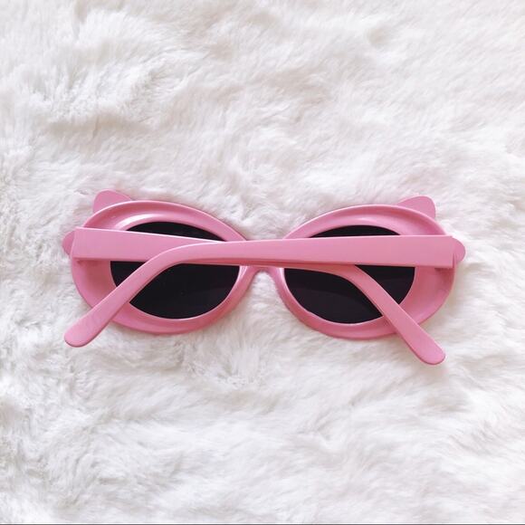 Everly Pink Toddler Girl Fashion Bow Sunglasses - Picture 8 of 8